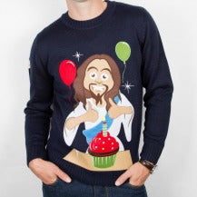 Birthday Jesus Christmas Sweater