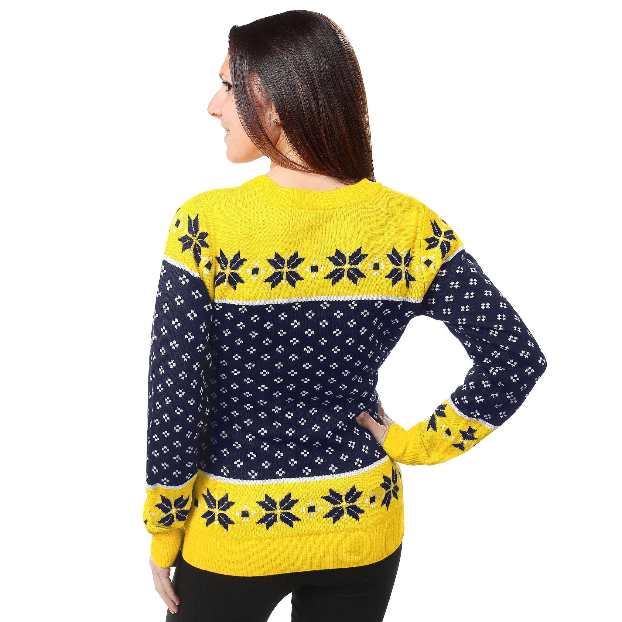 University of Michigan Wolverines Womens Christmas Sweater