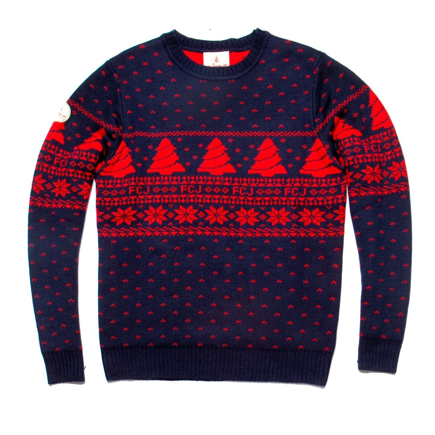 Vintage Style Fair Isle Christmas Sweater