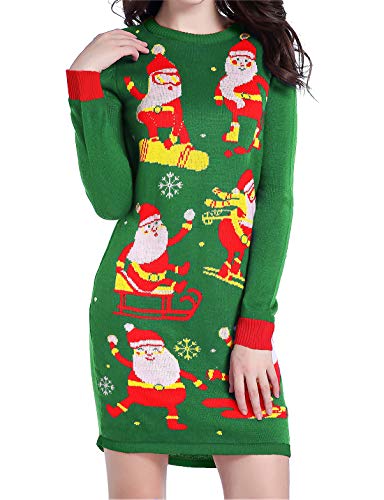 v28 Ugly Christmas Sweater for Women Vintage Funny Merry Knit Sweaters – Ugly Christmas Sweater Party v28 Ugly Christmas Sweater for Women Vintage Funny Merry Knit Sweaters – Ugly Christmas Sweater Party