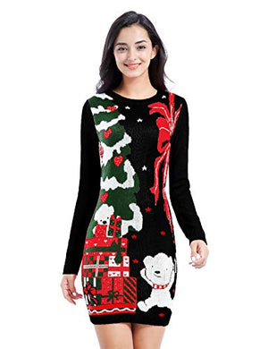 v28 Ugly Christmas Sweater for Women Vintage Funny Merry Knit Sweaters Ugly Christmas Sweater Party v28 Ugly Christmas Sweater for Women Vintage Funny Merry Knit Sweaters Ugly Christmas Sweater Party