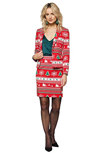 Opposuits Christmas Suits for Women - Winter Woman - Xmas Costumes Inc Ugly Christmas Sweater Party Opposuits Christmas Suits for Women - Winter Woman - Xmas Costumes Inc Ugly Christmas Sweater Party