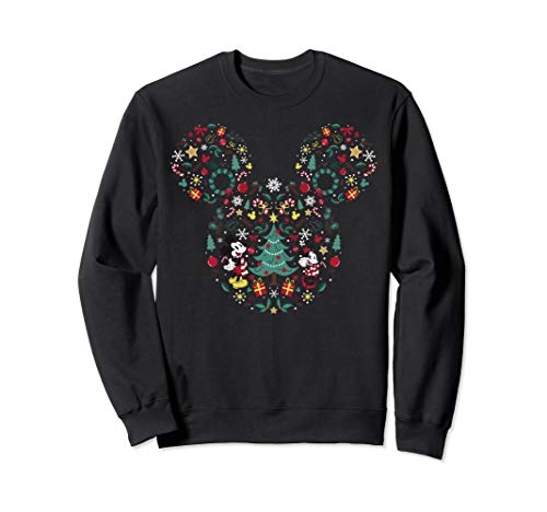 Disney Mickey And Minnie Christmas Mashup Sweatshirt