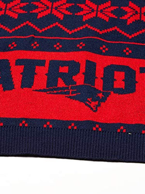 NFL New England Patriots Mens 2019 Ugly Sweater, Team Color, Small