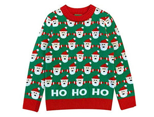 thumbnail image 2 of Tstars Funny Reindeer Ugly Christmas Sweater T-Shirt Boys 2 of 12