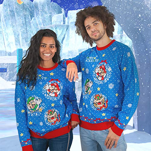 Unisex Women's Knitted Ugly Christmas Sweater