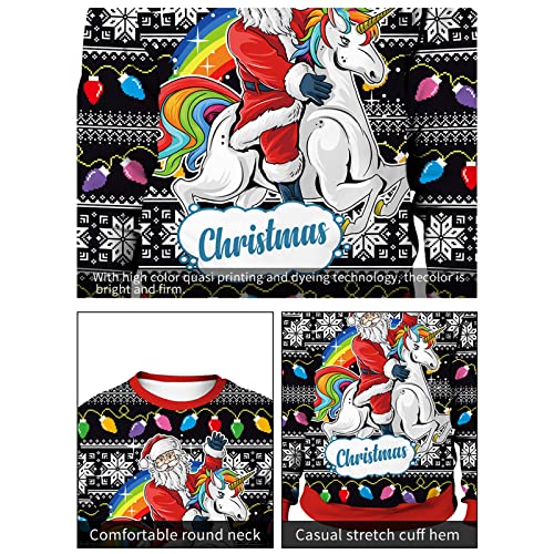 thumbnail image 2 of Christmas Jumpers Women Oversized,Funny Christmas Tree Printed Jumper Plus Size Novelty Xmas Sweatshirts Graphic Shirts Autumn Winter Pullover Tops 2 of 12