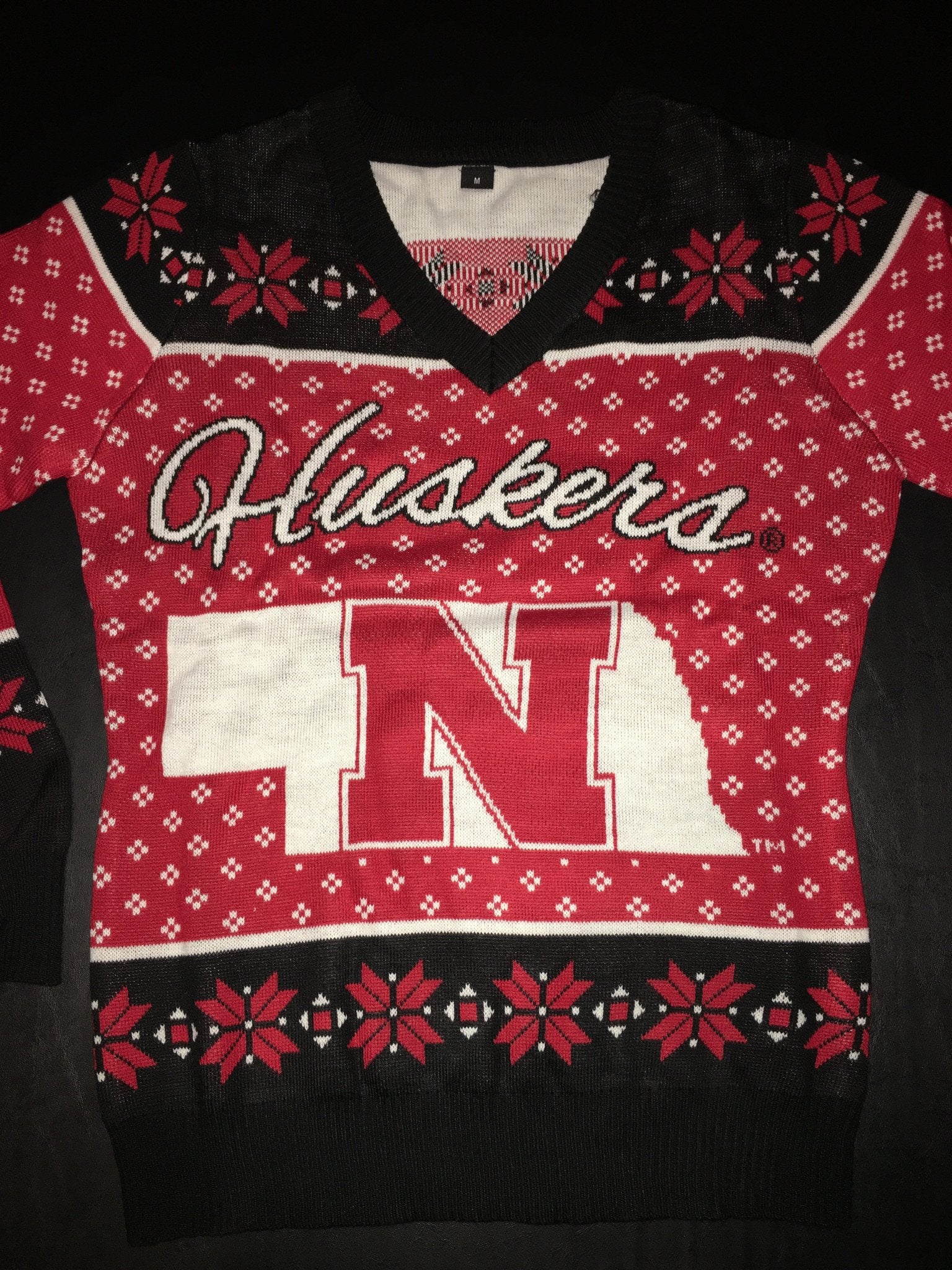 Nebraska Huskers Christmas Sweater