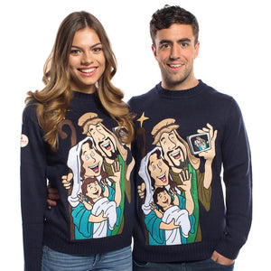 Matching Christmas sweaters