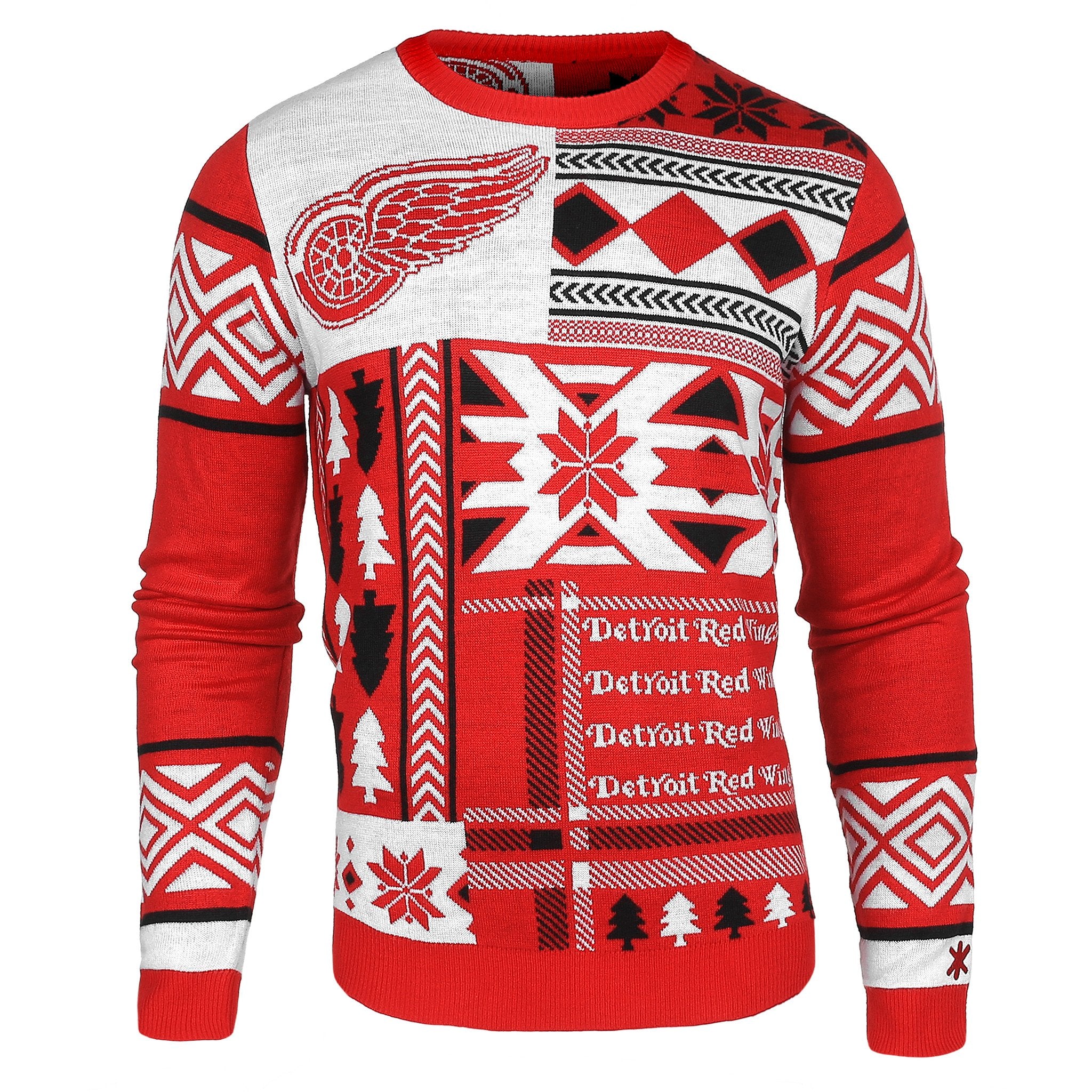 Detroit Red Wings Ugly Christmas Sweater NHL Gift Ideas