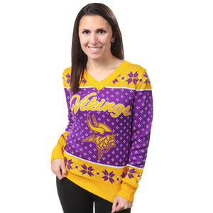 Minnesota Vikings Womens Christmas Sweater