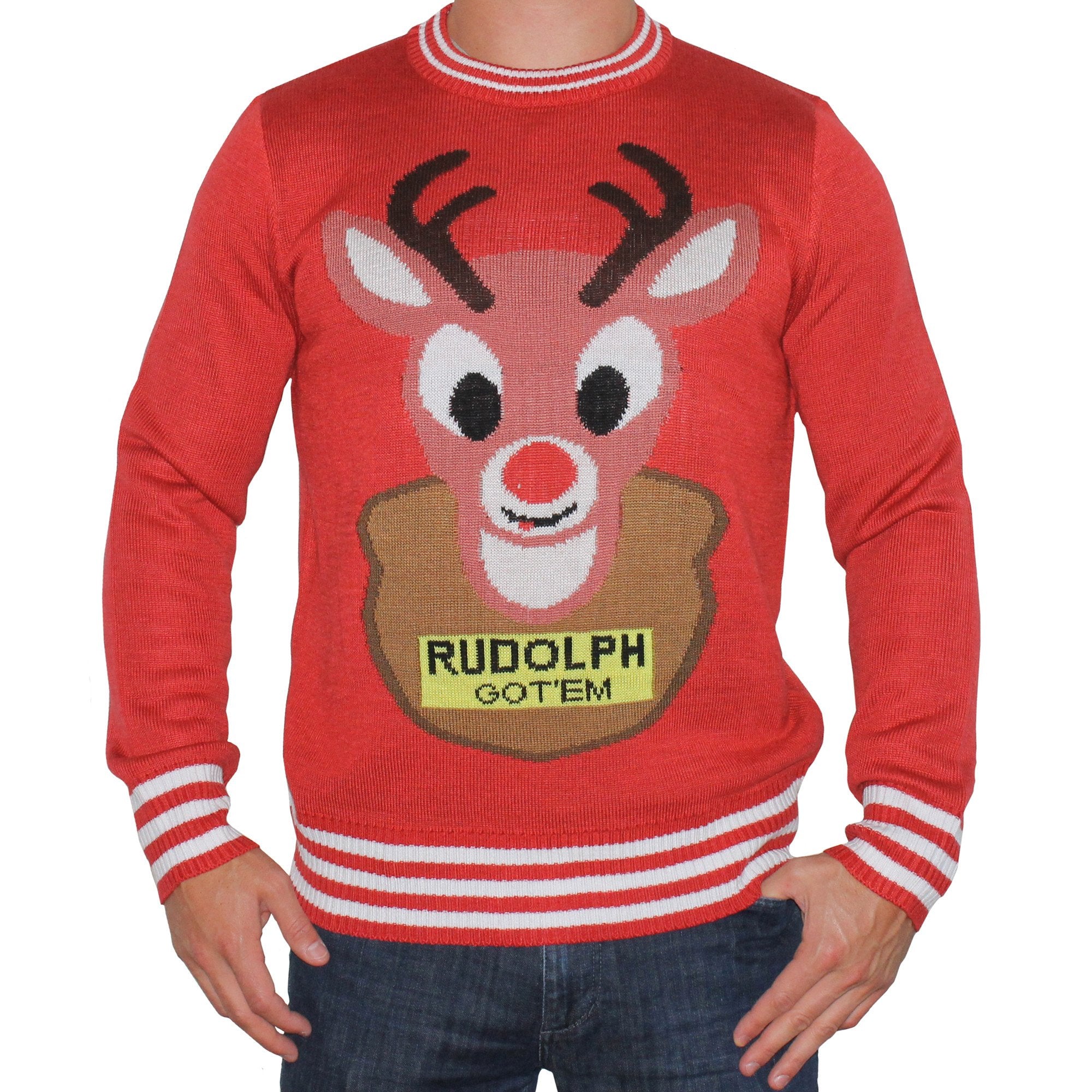 Ugly rudolph best sale christmas sweater