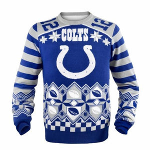 Andrew Luck Ugly Colts Christmas Sweater #12
