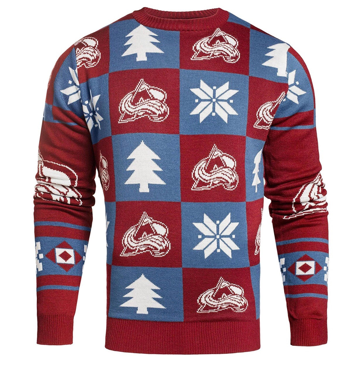 Colorado Avalanche (NHL) Christmas Ugly Sweater iPhone Wal…