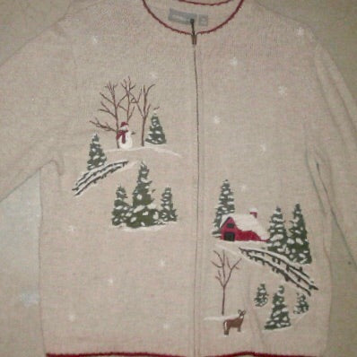 No Country for Snowmen - Vintage Xmas 1735