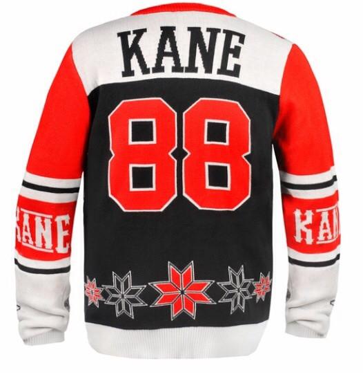 Chicago Blackhawks Ugly Christmas Sweater NHL Hockey Fair Isle Red Size M  Ladies