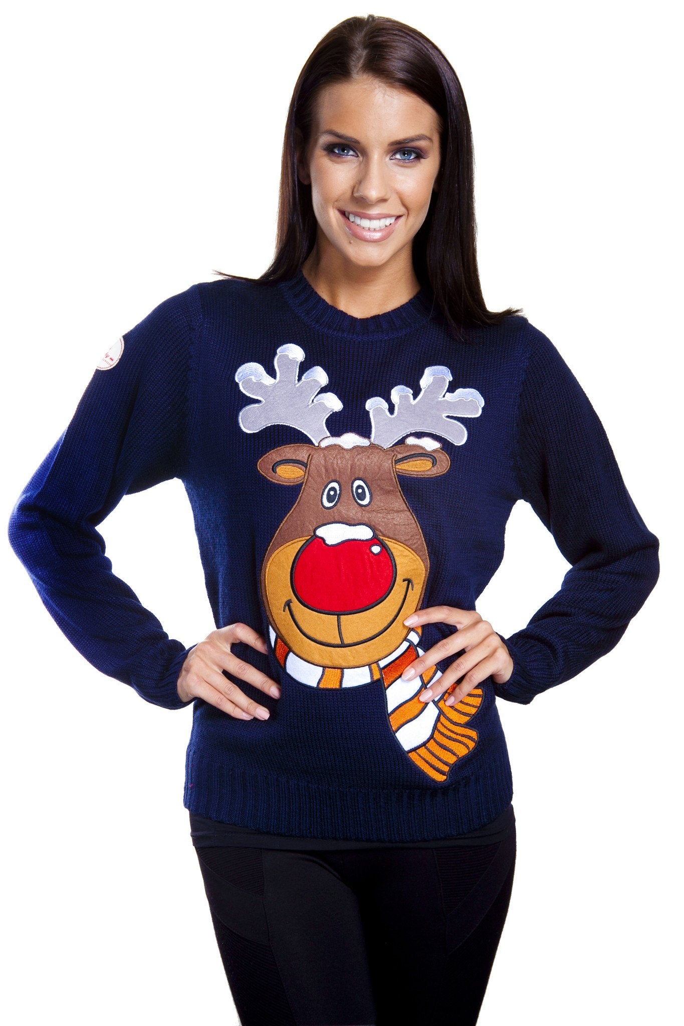 Rudolph Reindeer Ugly Christmas Sweaters