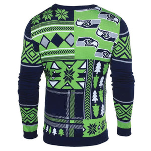 Seattle Seahawks Ugly Christmas Sweaters